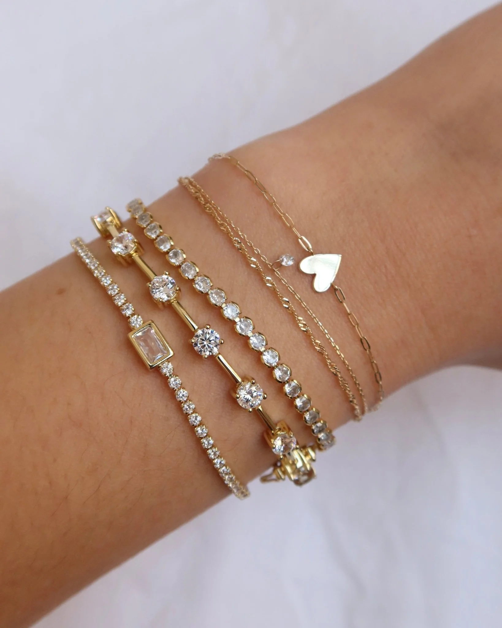 SANTORINI 14K GOLD TWIST CHAIN BRACELET - Image 9