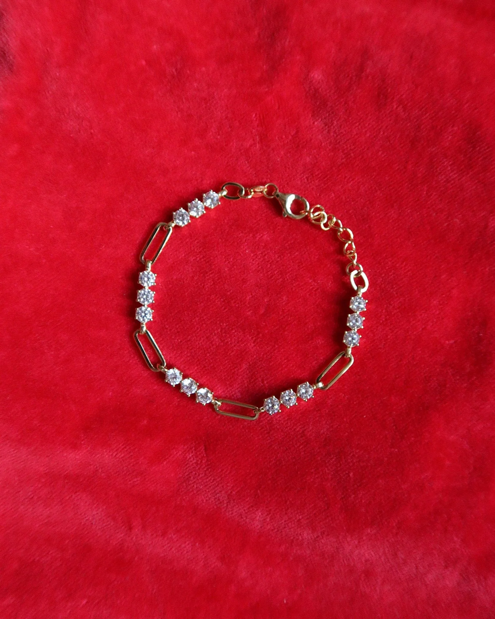 Alara Cz Trio Tennis Bracelet - Image 4