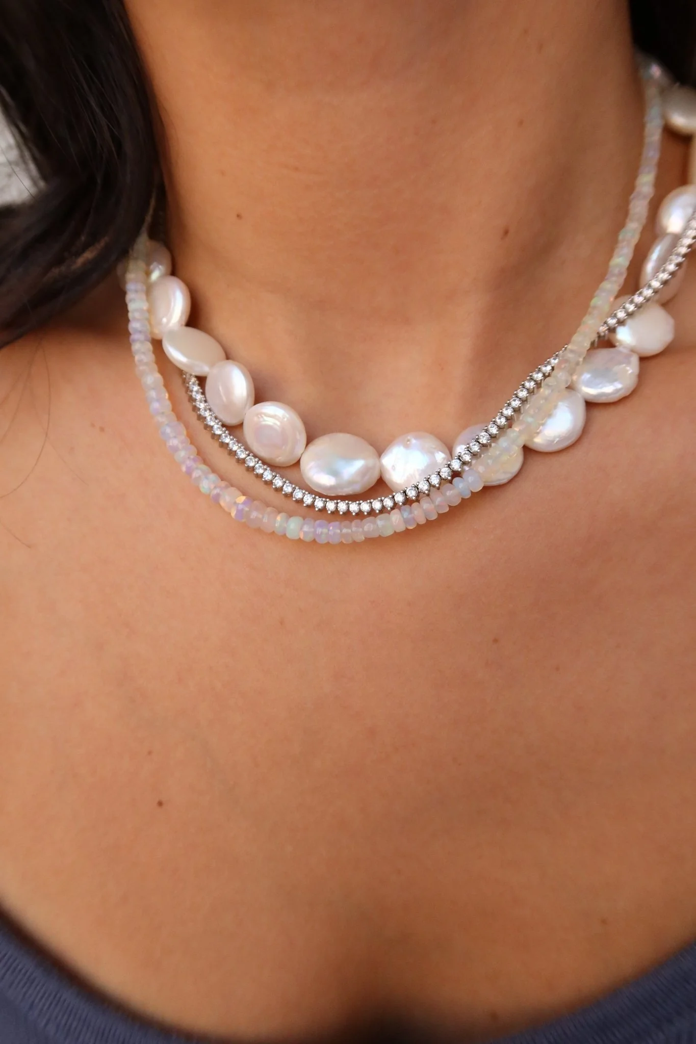 HYACINTH TENNIS NECKLACE - Image 9
