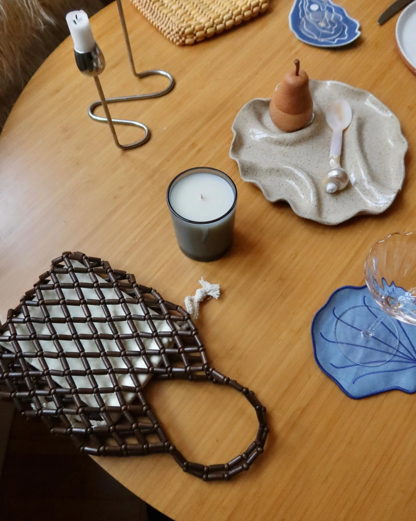 BAMBOO BEADED BUCKET BAG - Image 3