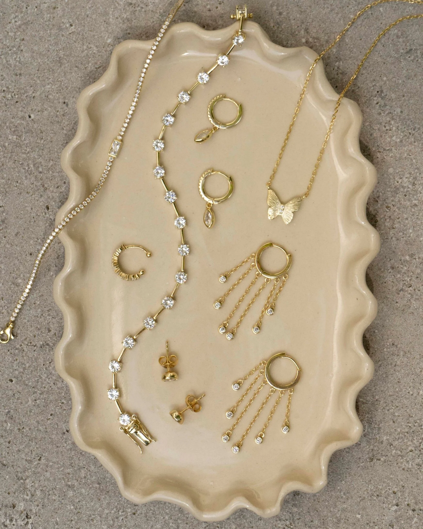 JORDAN BEZEL BAGUETTE TENNIS BRACELET - Image 8