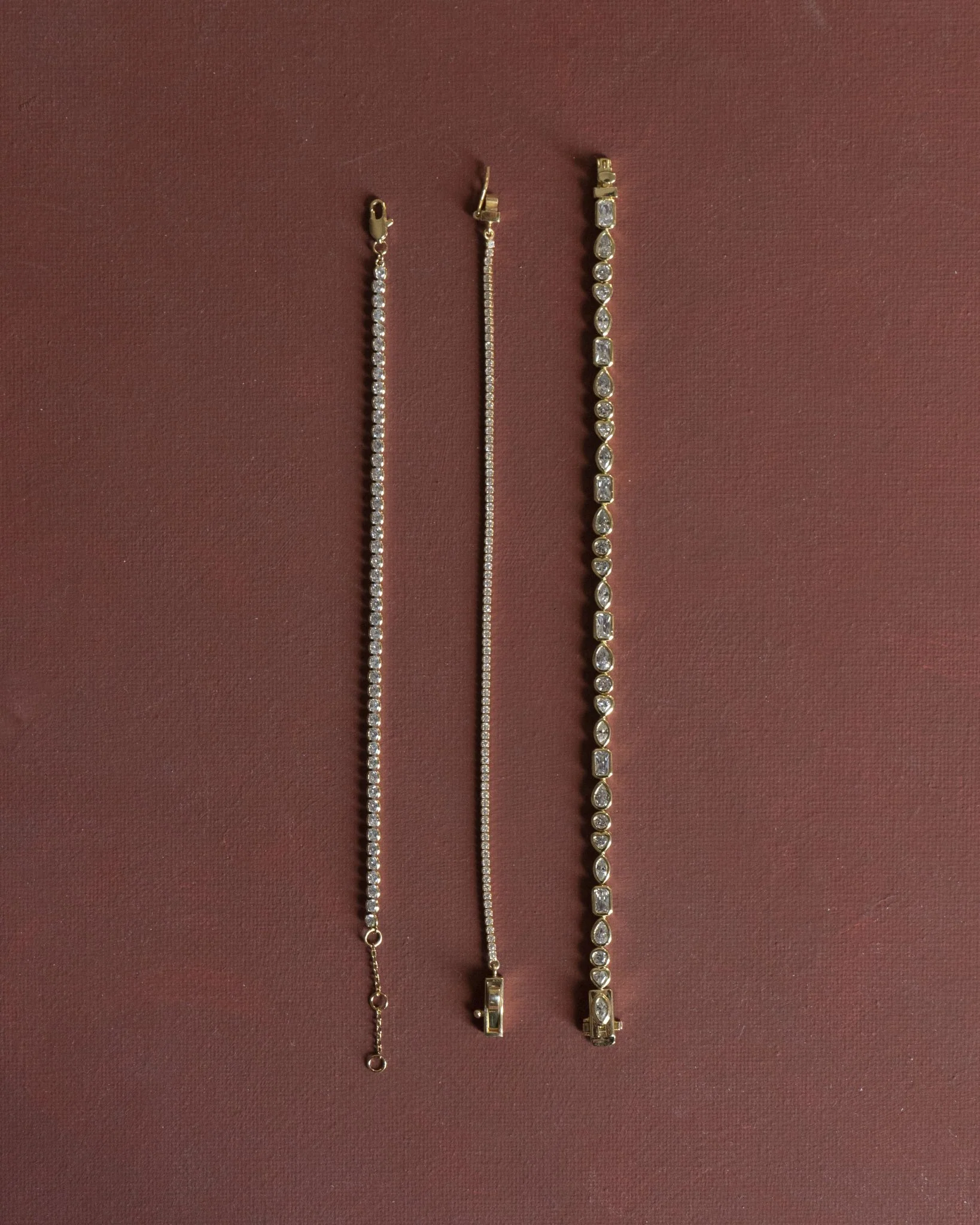 CHLOE MIXED STONE BEZEL TENNIS BRACELET - Image 8