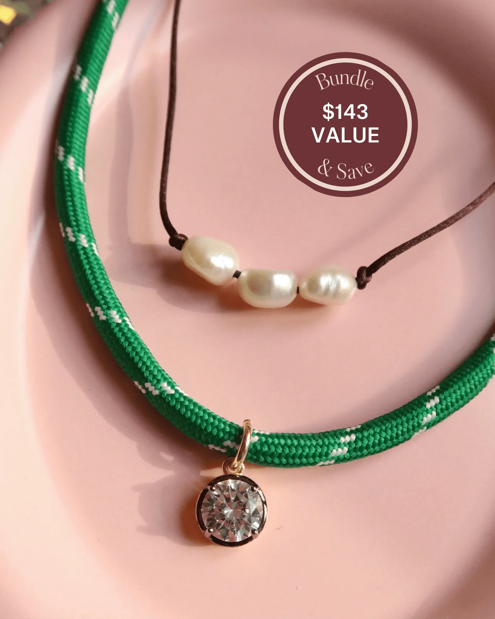 THE CLUELESS SET (CHER + TAI NECKLACES) - Image 2