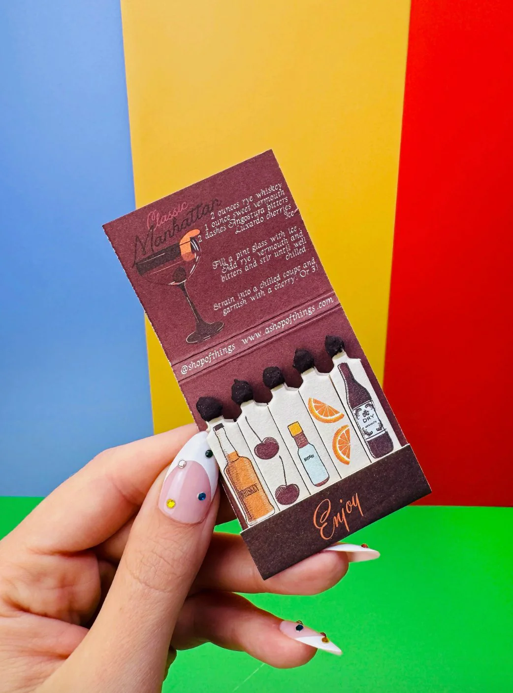 COCKTAIL MATCHBOOKS (SET OF 3) - Image 3