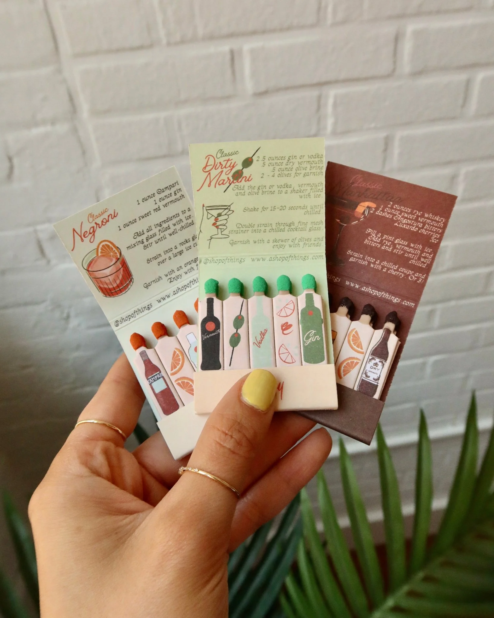 COCKTAIL MATCHBOOKS (SET OF 3) - Image 9