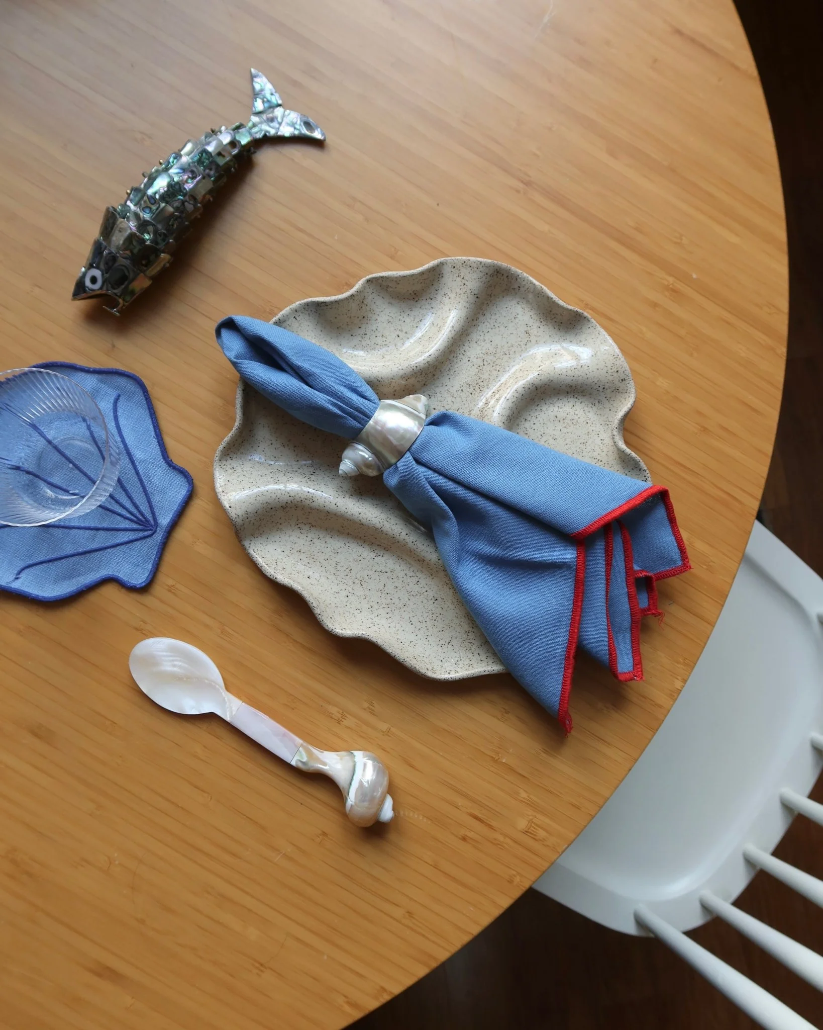 SHELL NAPKIN RINGS (SET OF 4) - Image 10