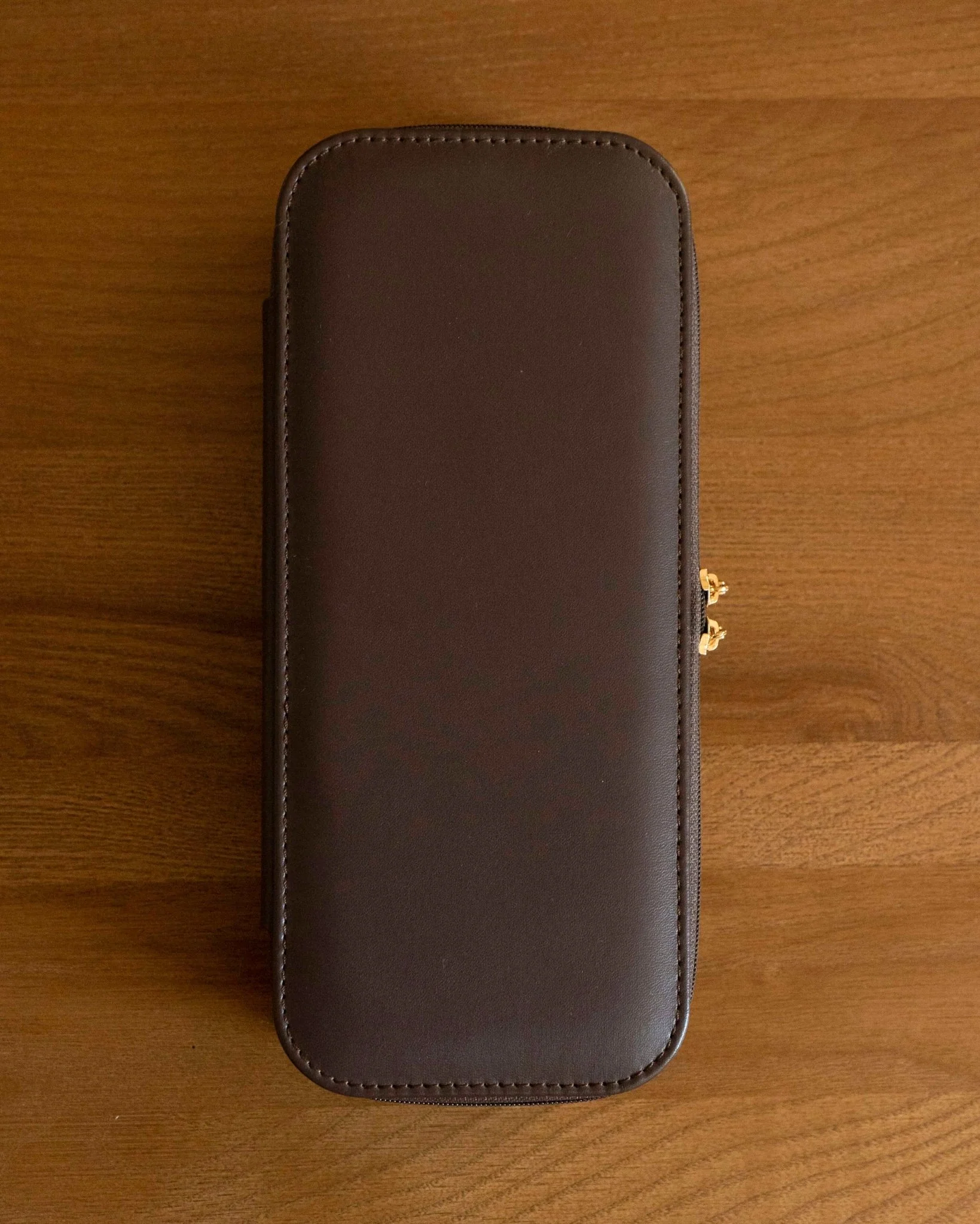CHOCOLATE & BLUE 2-IN-1 TRAVEL JEWELRY CASE - Image 3