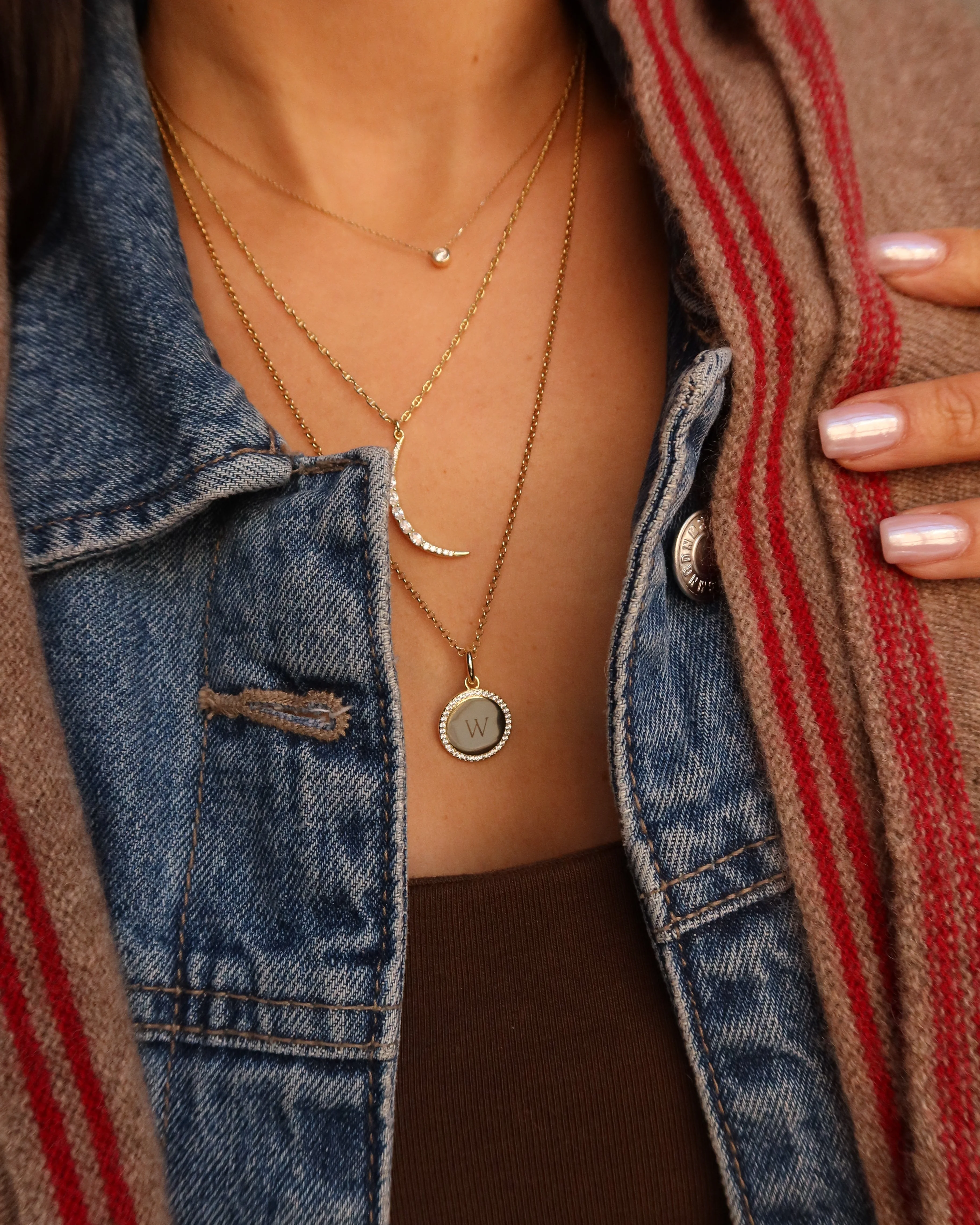 SKYLAR MOON MARINER CHAIN NECKLACE - Image 8