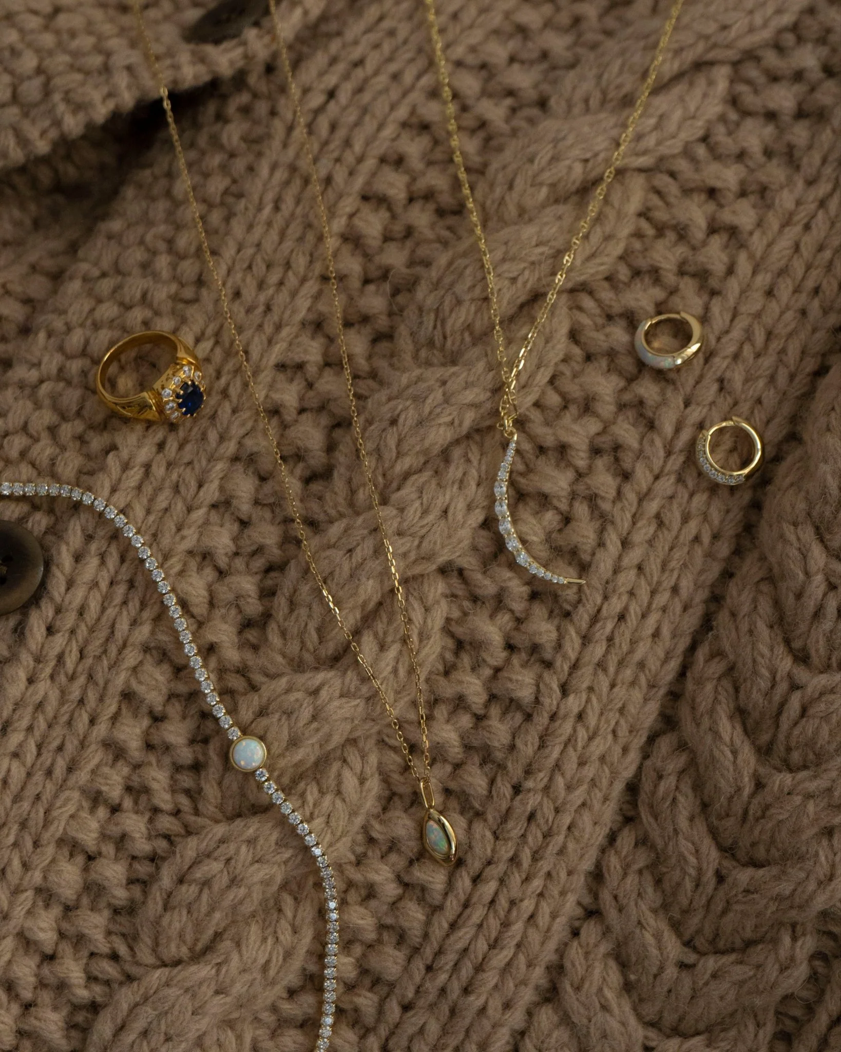 SKYLAR MOON MARINER CHAIN NECKLACE - Image 9