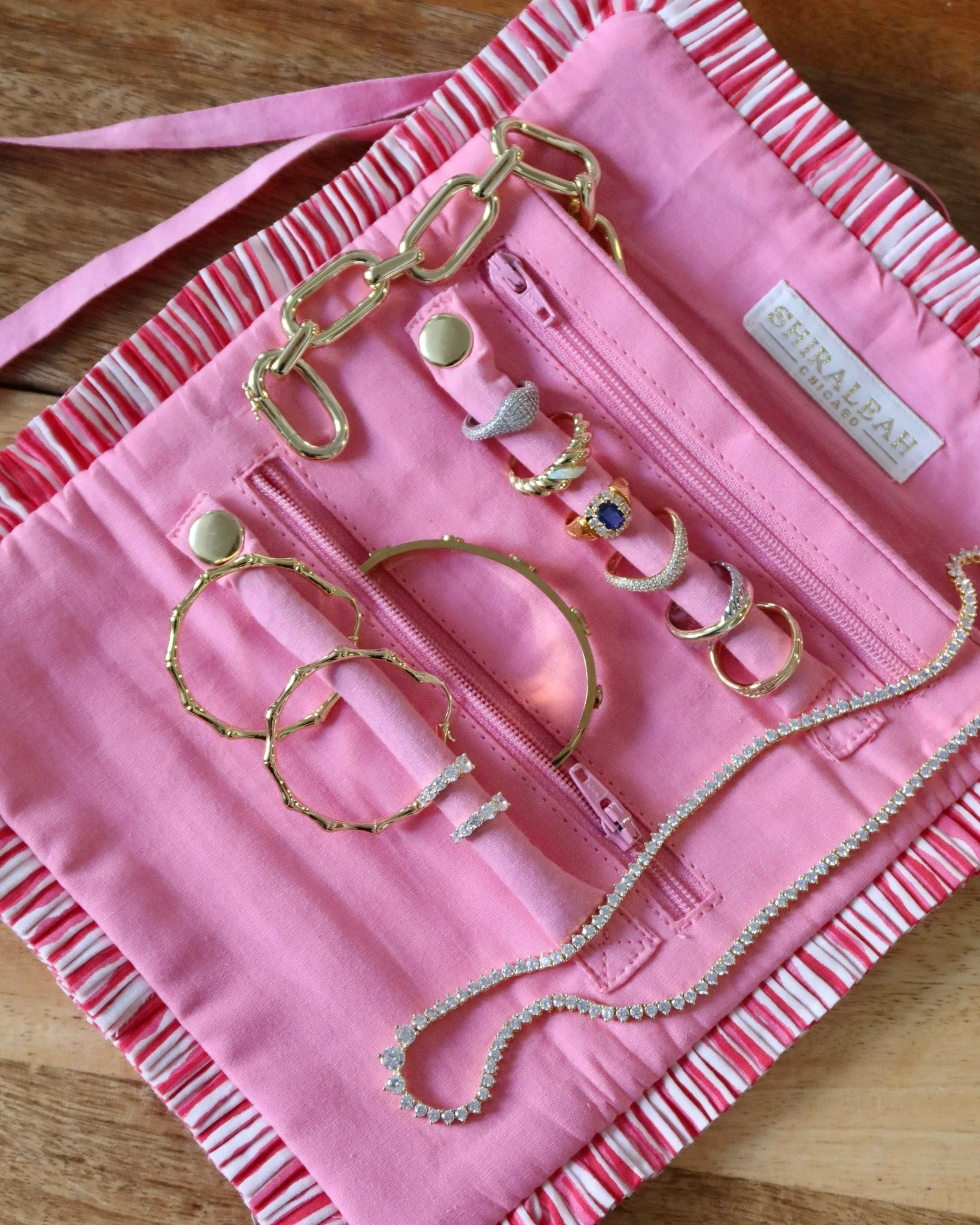 Daphne Bold Gradient Tennis Necklace - Image 14