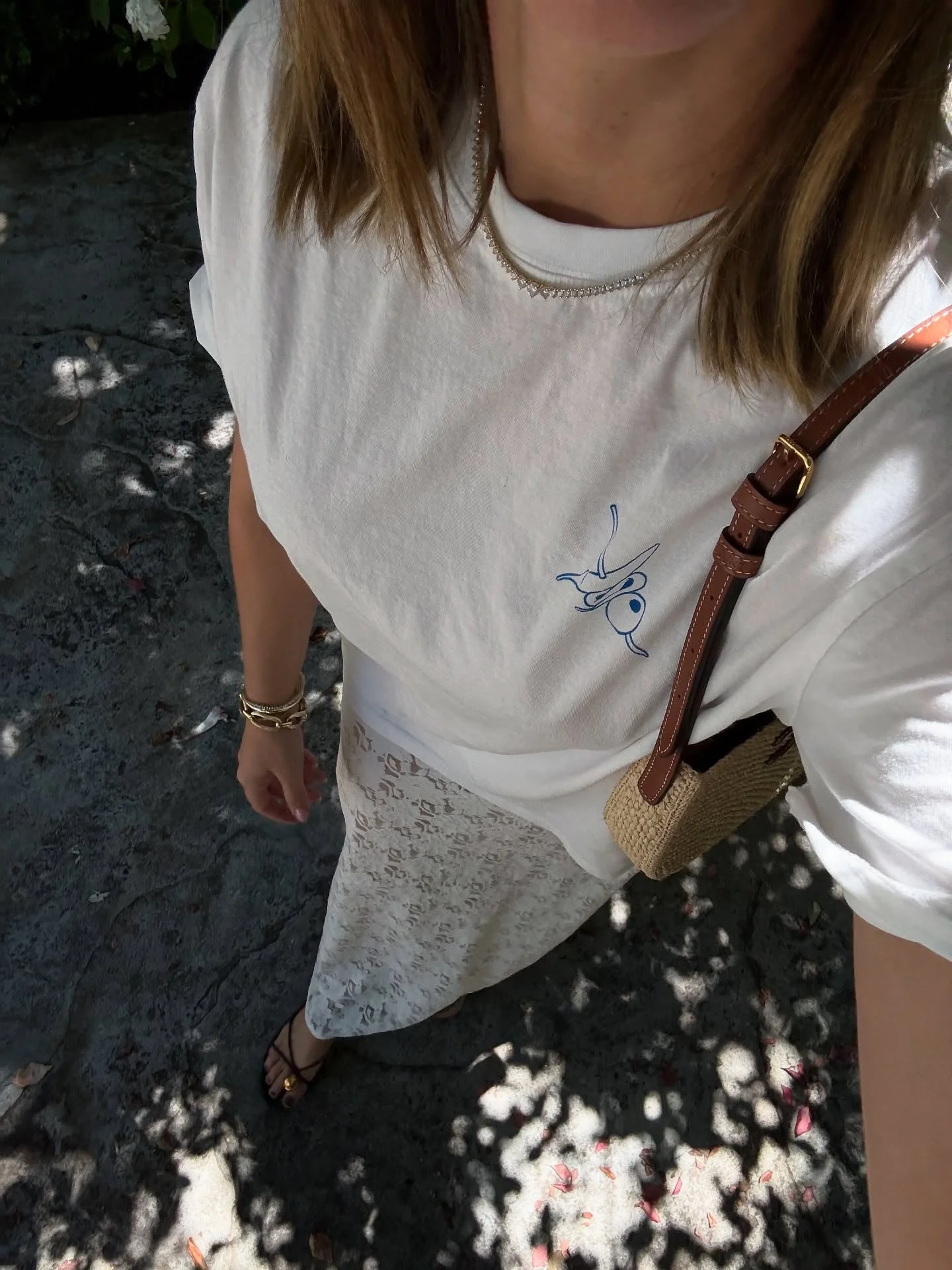 Daphne Bold Gradient Tennis Necklace - Image 2