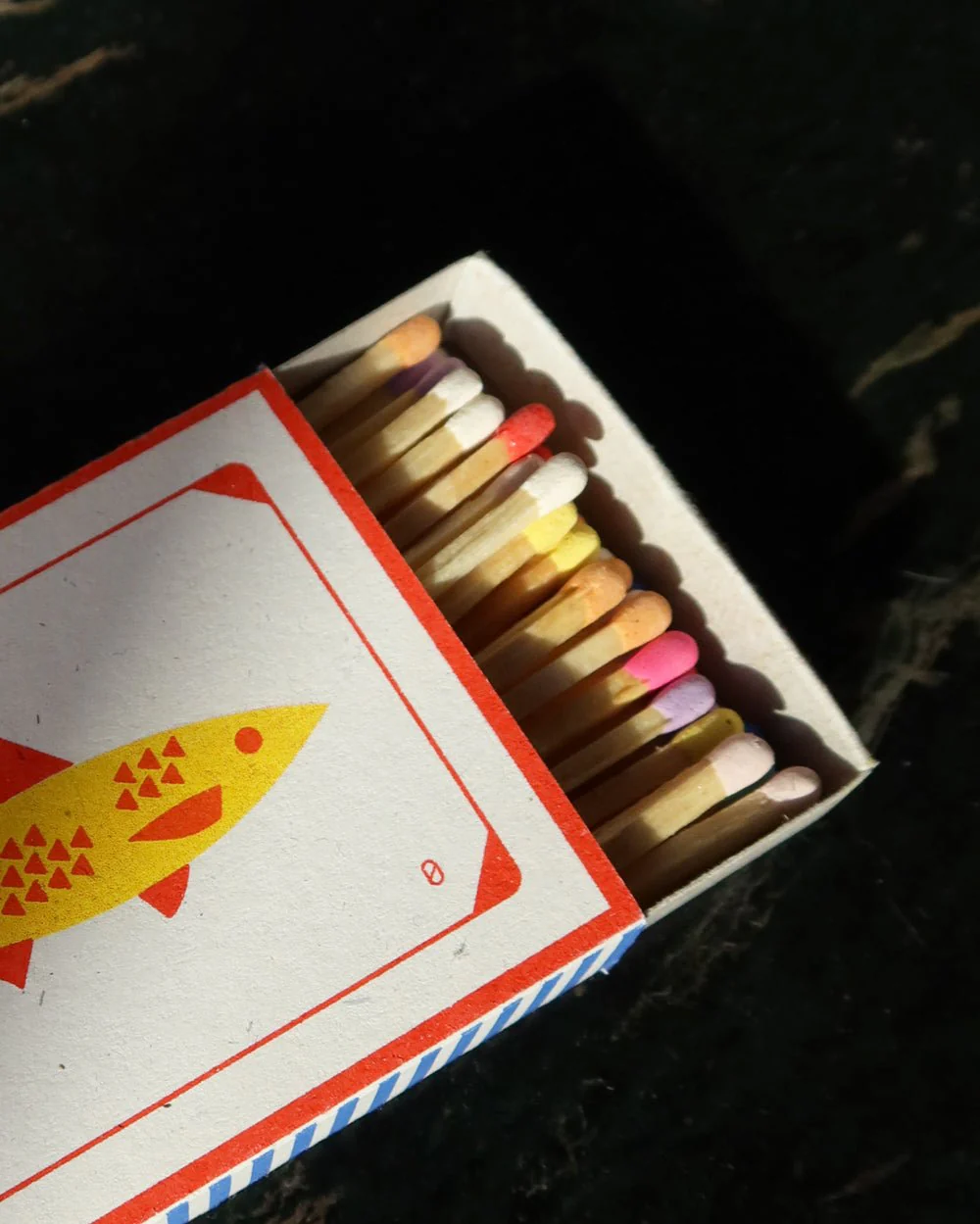 FISH RISOGRAPH PRINTED MATCHBOX - Image 3