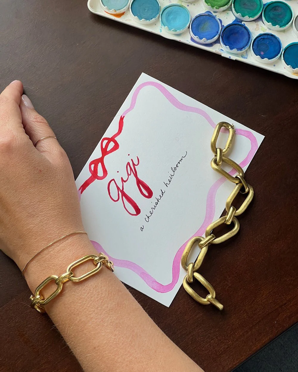 Gigi Bold Link Bracelet - Image 12