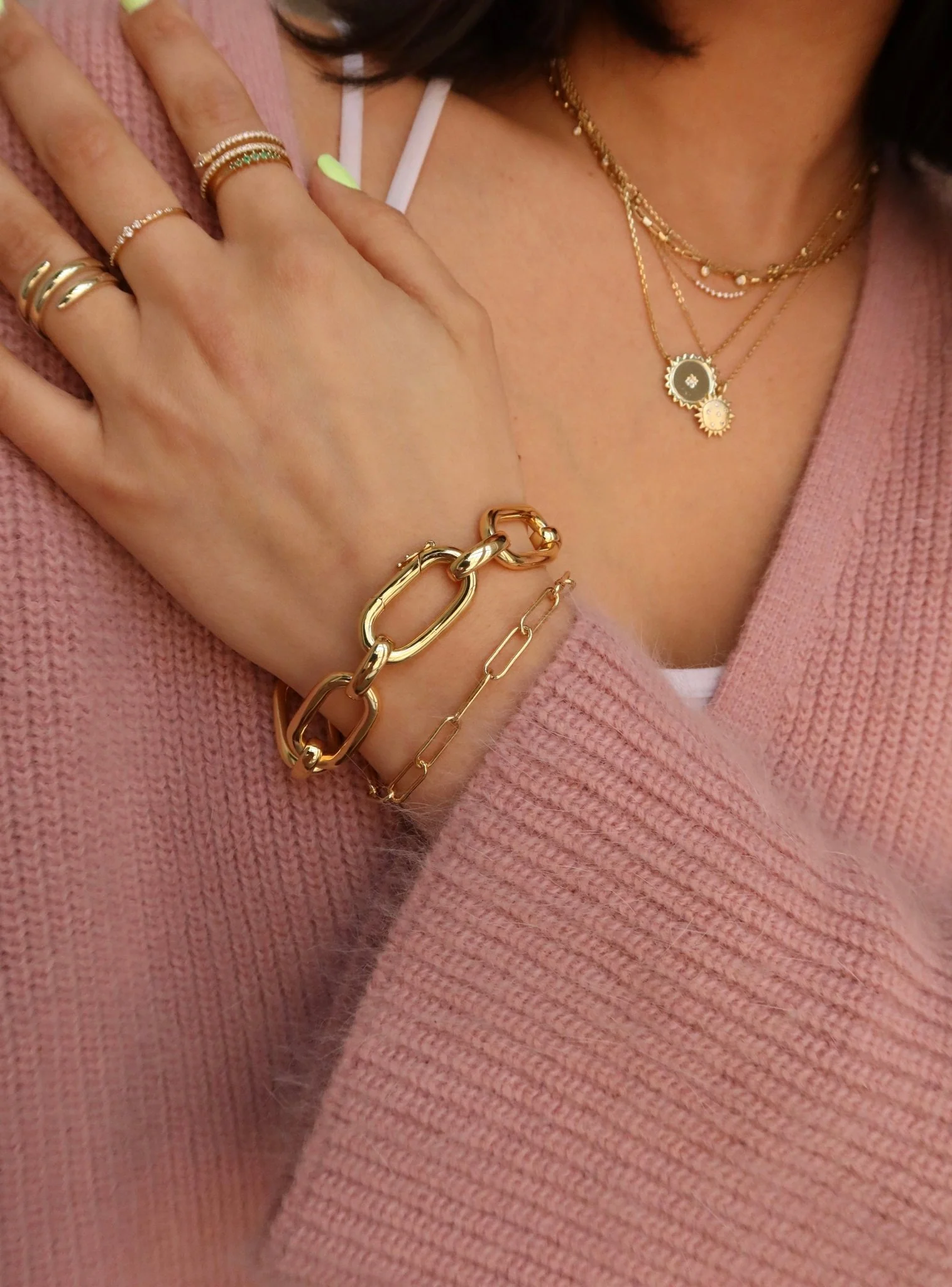 Gigi Bold Link Bracelet - Image 6