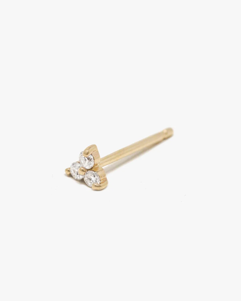 HAWTHORNE DIAMOND TRIO STUDS - Image 8
