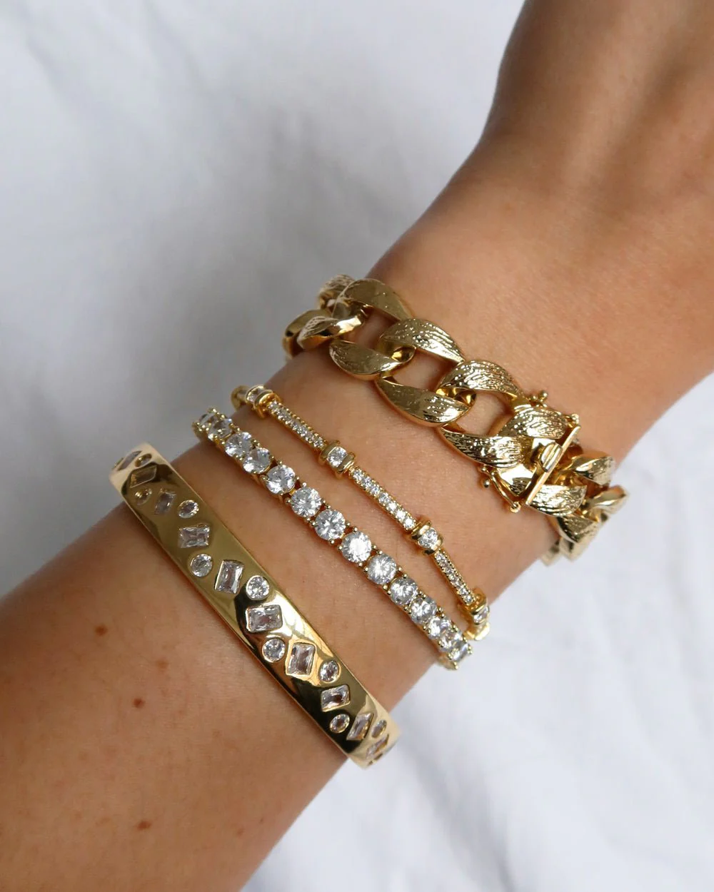Keke Bold Tennis Bracelet - Image 9