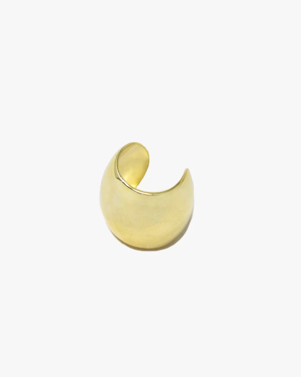 KRYSTA BOLD GOLD EAR CUFF - Image 3