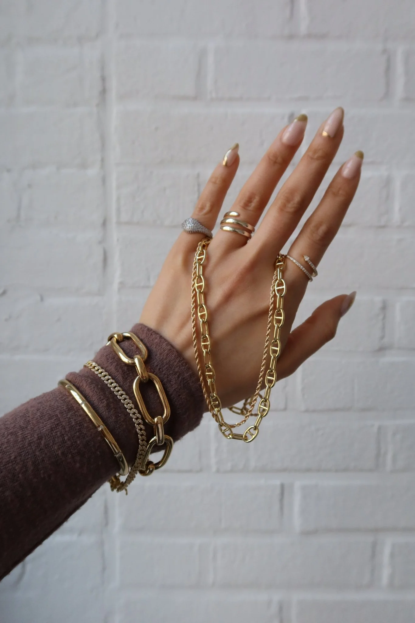 LIANNA LAYERING ROPE NECKLACE - Image 8