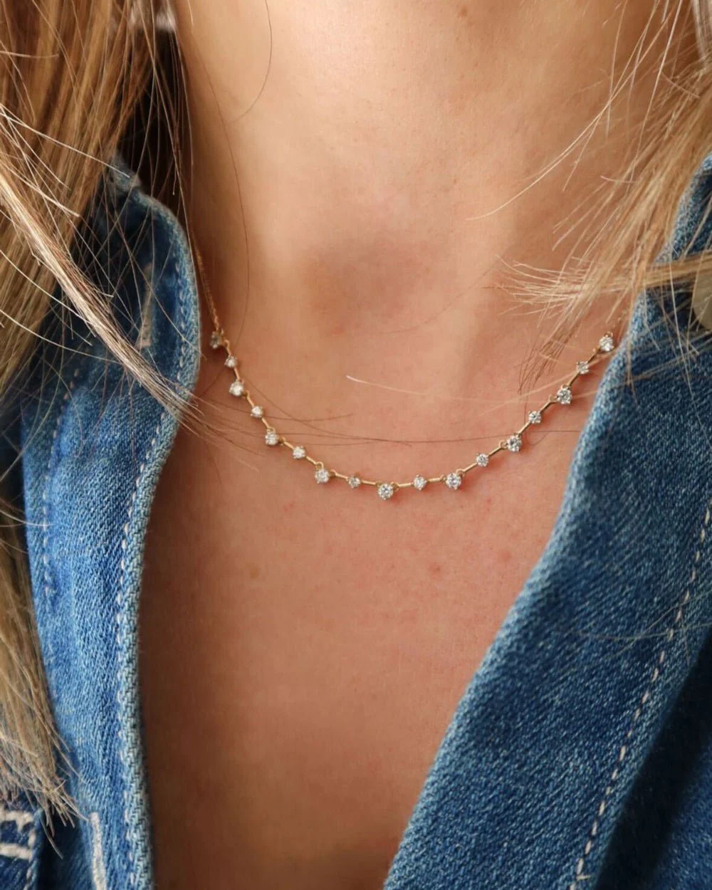 LOIRE DIAMOND NECKLACE - Image 8
