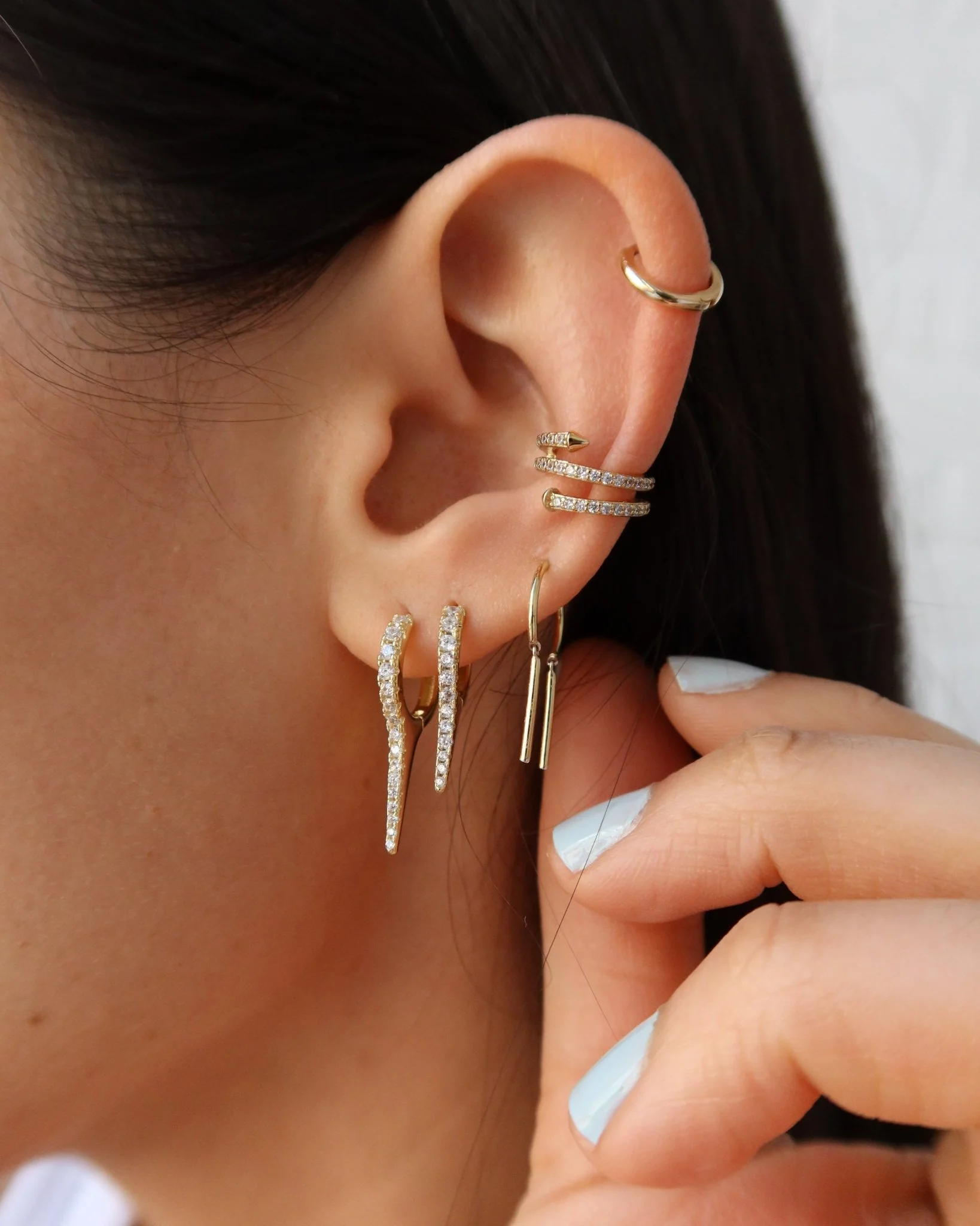 THE LOTTIE WIND CHIME EARRINGS - Image 2