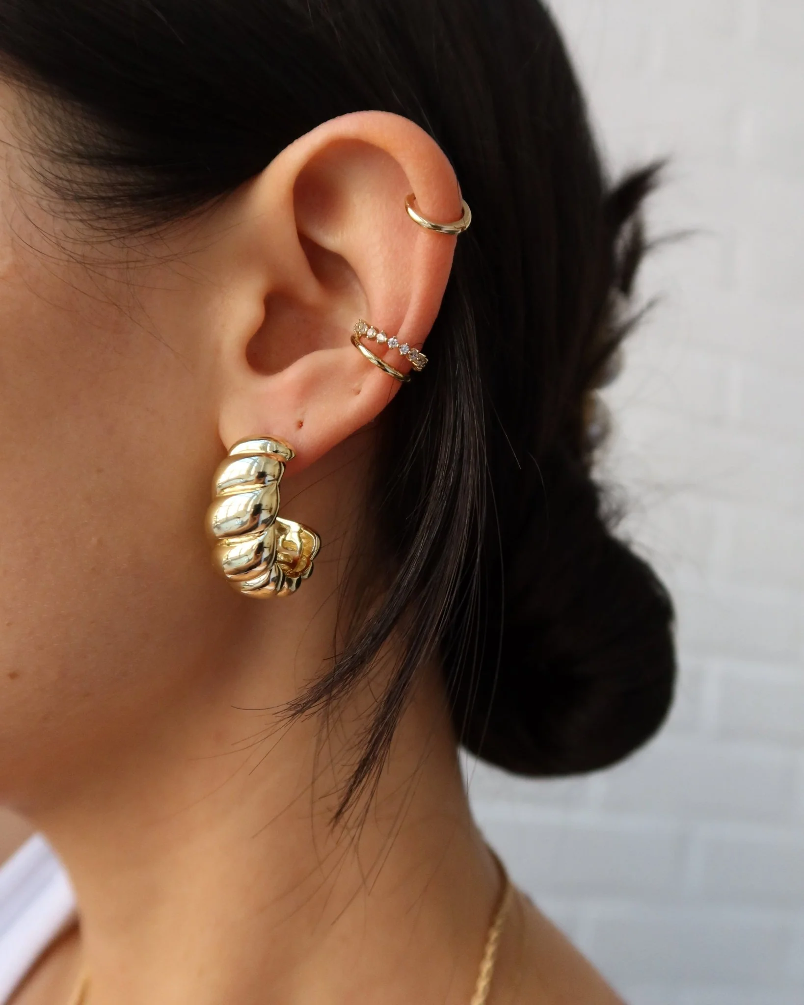 ELIANA CHUNKY CRESCENT EARRINGS