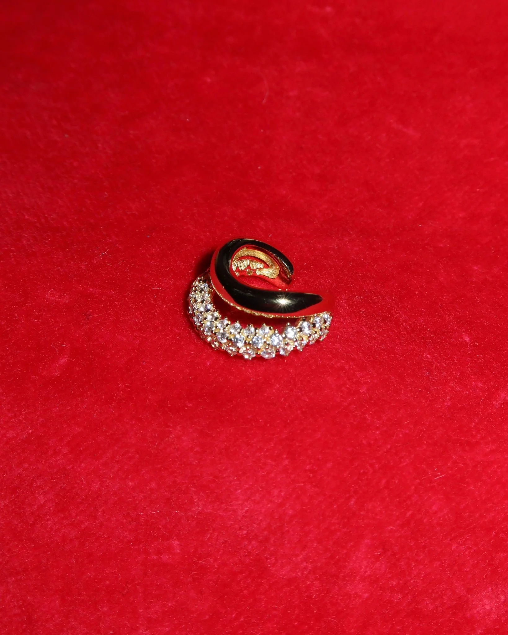 BRIE MAX CZ DOUBLE EAR CUFF - Image 8