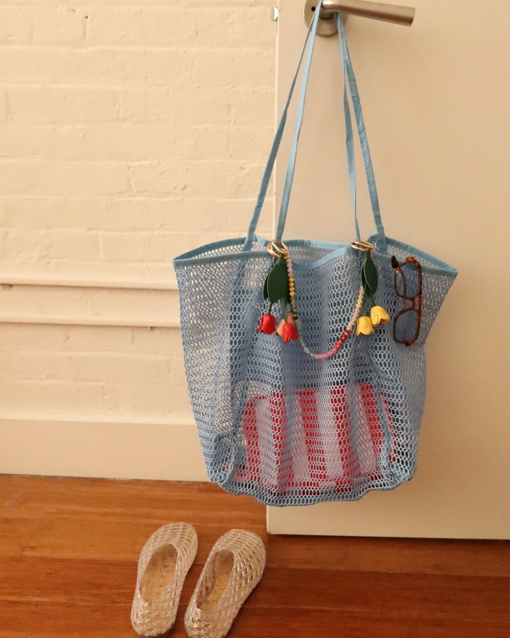 FOLDABLE MESH TOTE - Image 7