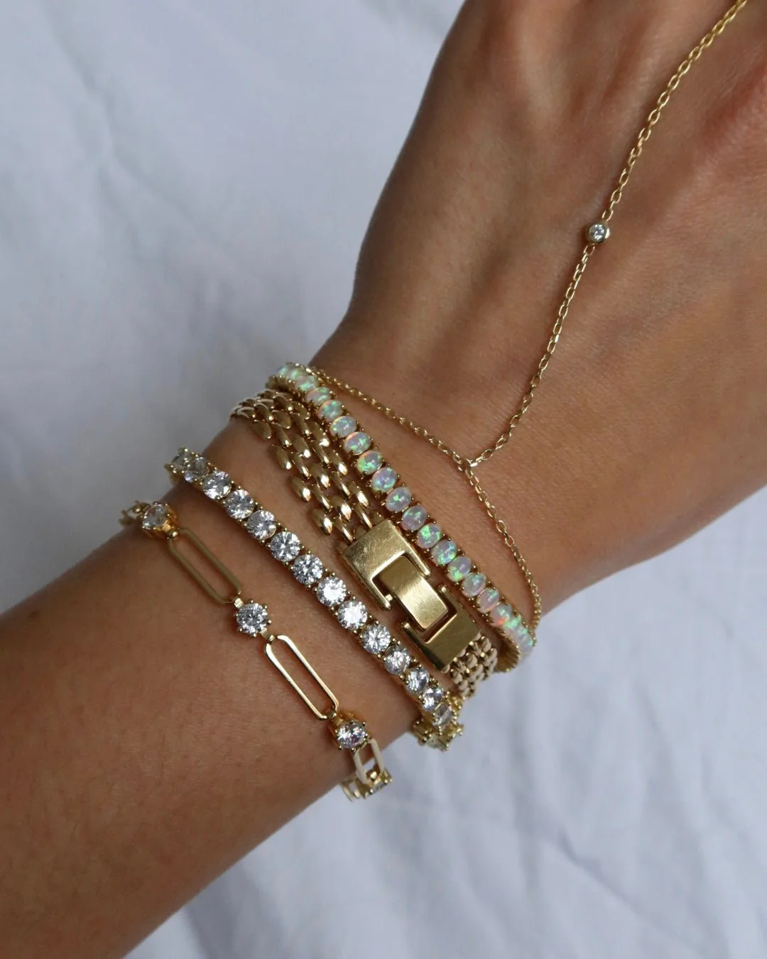 Minna Cz Tennis Bracelet - Image 12