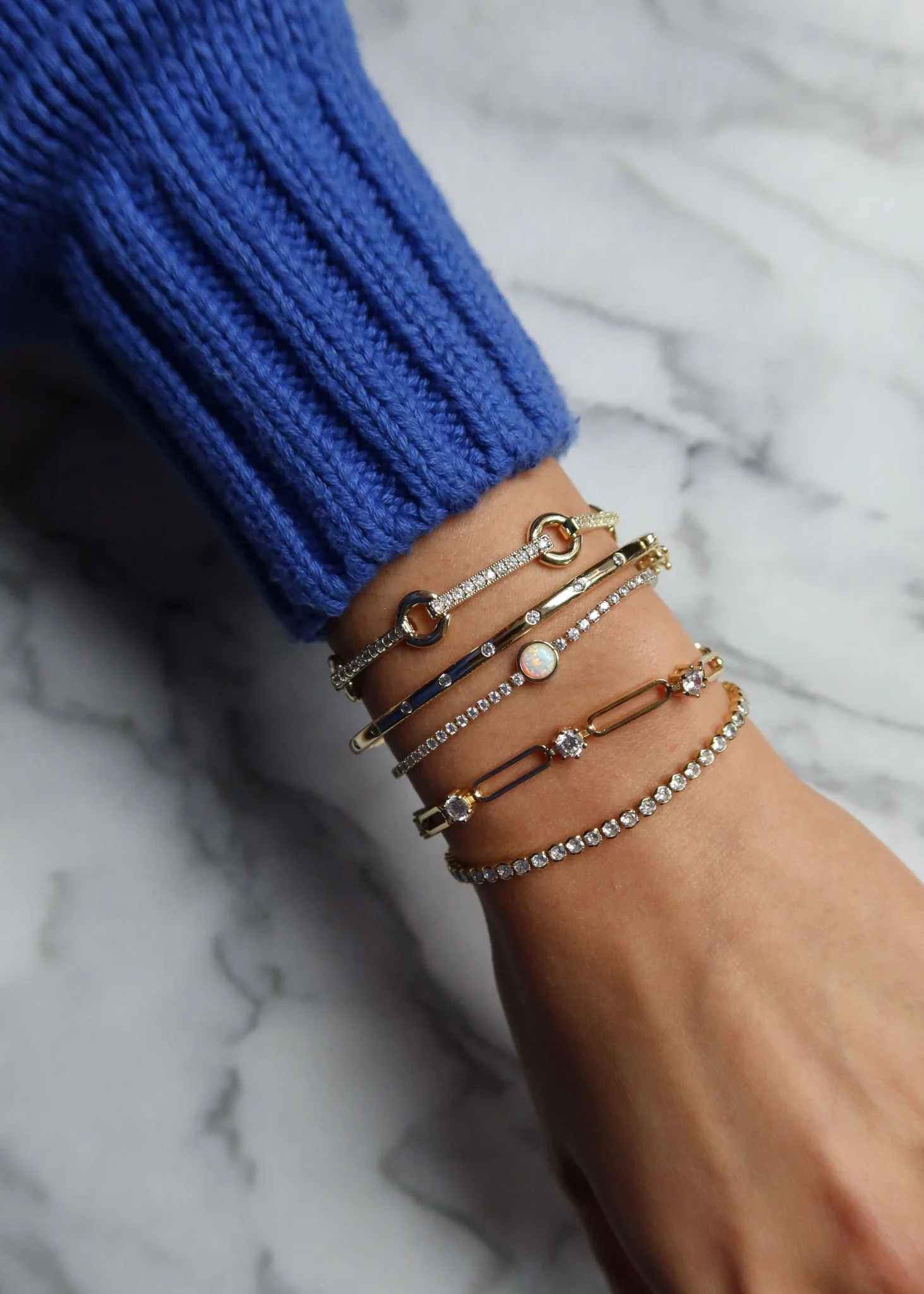 Minna Cz Tennis Bracelet - Image 9