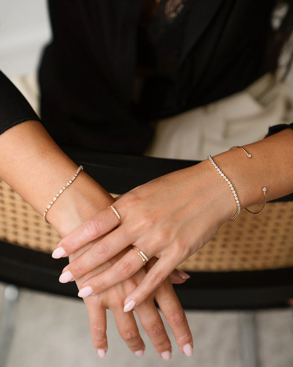 MIRA BEZEL TENNIS BRACELET - Image 6