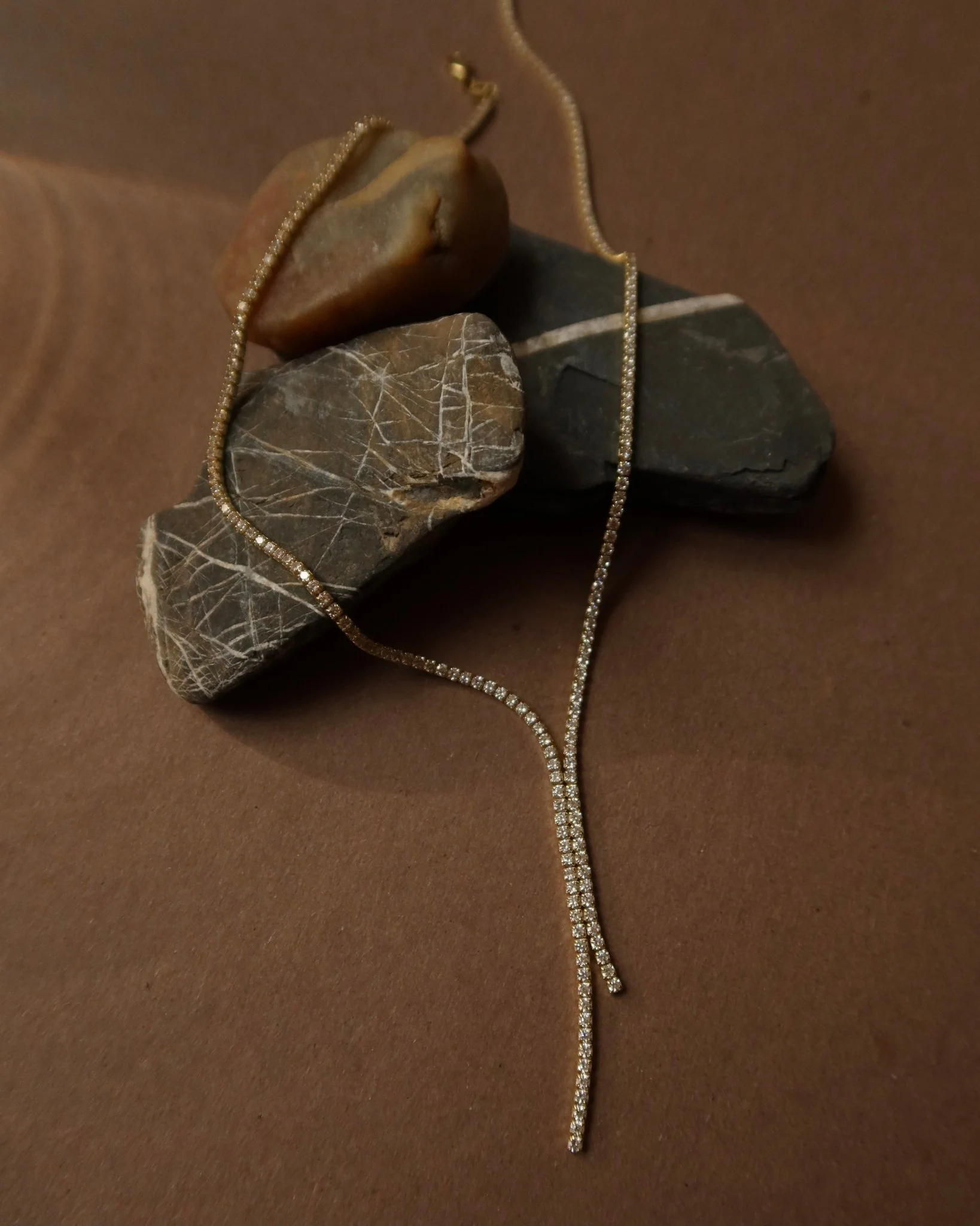 PAIGE CZ LARIAT TENNIS NECKLACE - Image 6