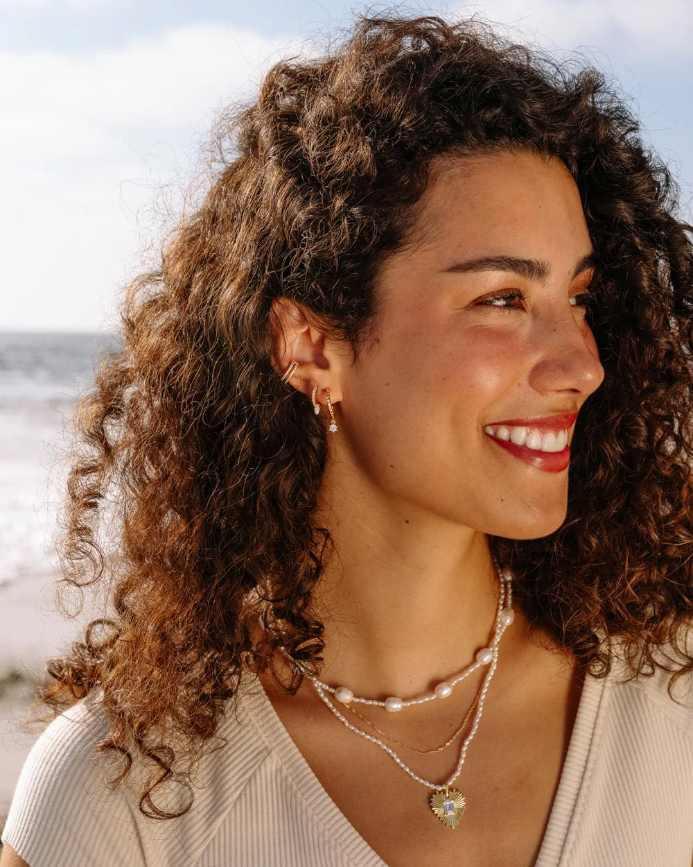 POURIA ALTERNATING PEARL NECKLACE - Image 8