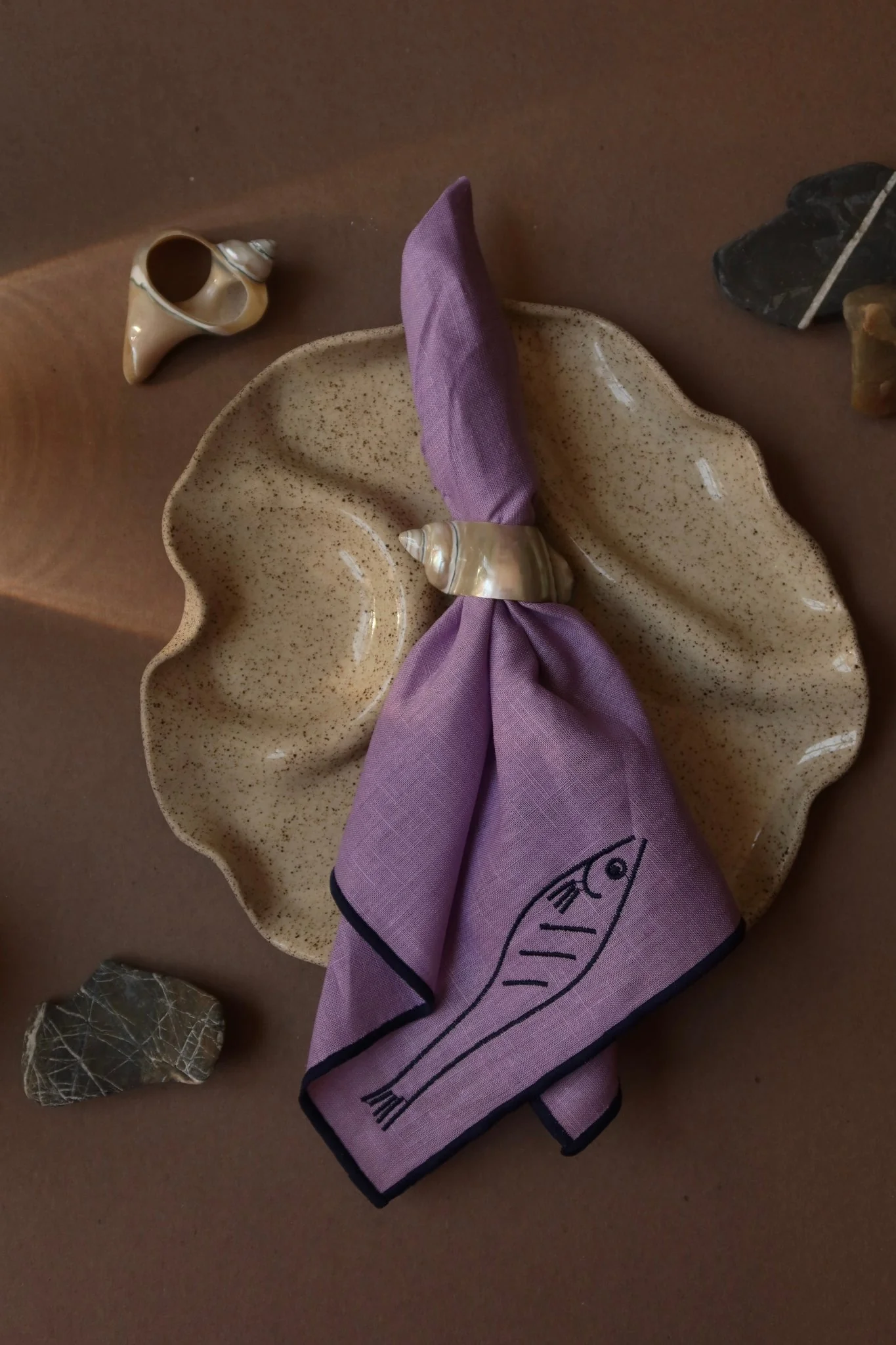 SHELL NAPKIN RINGS (SET OF 4) - Image 7