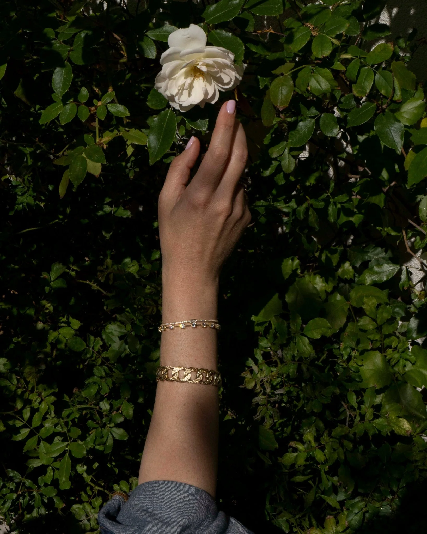 CAROLINA CZ STATION TENNIS BRACELET - Image 8