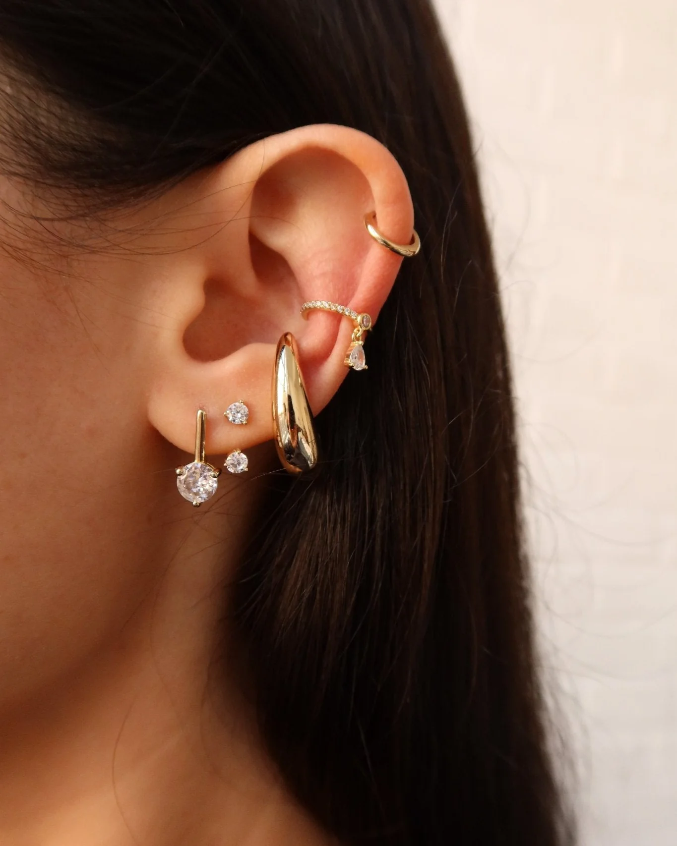 MAUDE TEARDROP EAR CUFF - Image 3