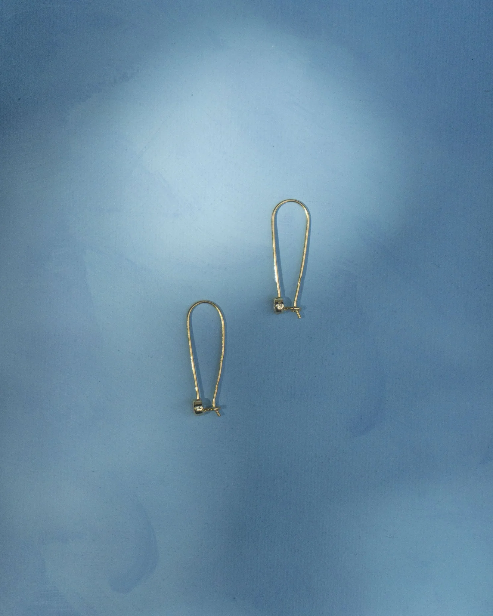 ISABELLA DAINTY BEZEL DROP LONG THREADERS - Image 5