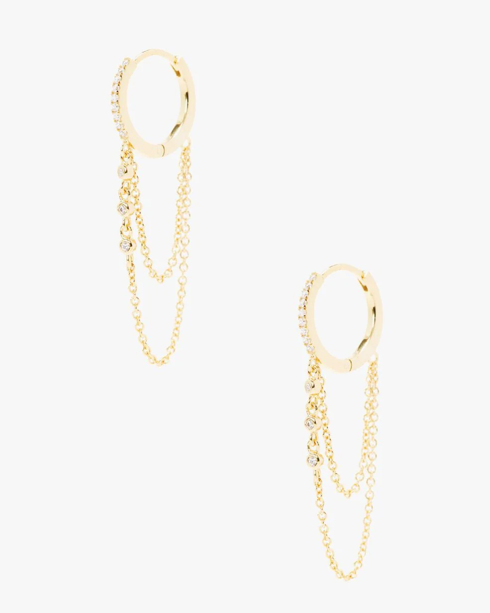 MARGOT DOUBLE CHAIN HUGGIES - Image 4
