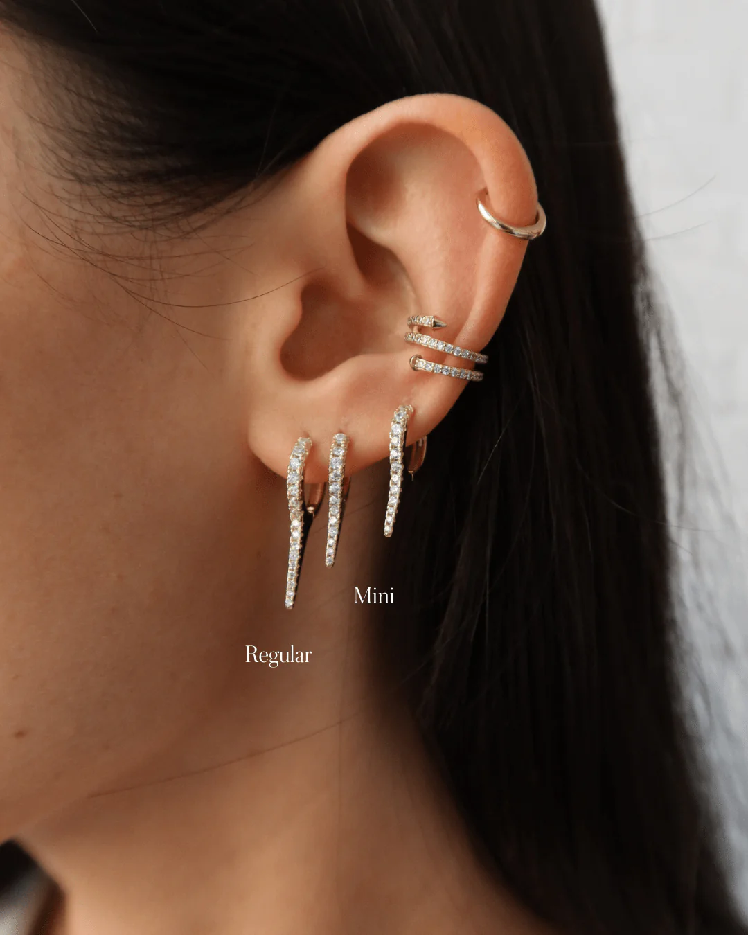 SEVA SPARKLE DIPPED SPIKE HUGGIES - Image 5