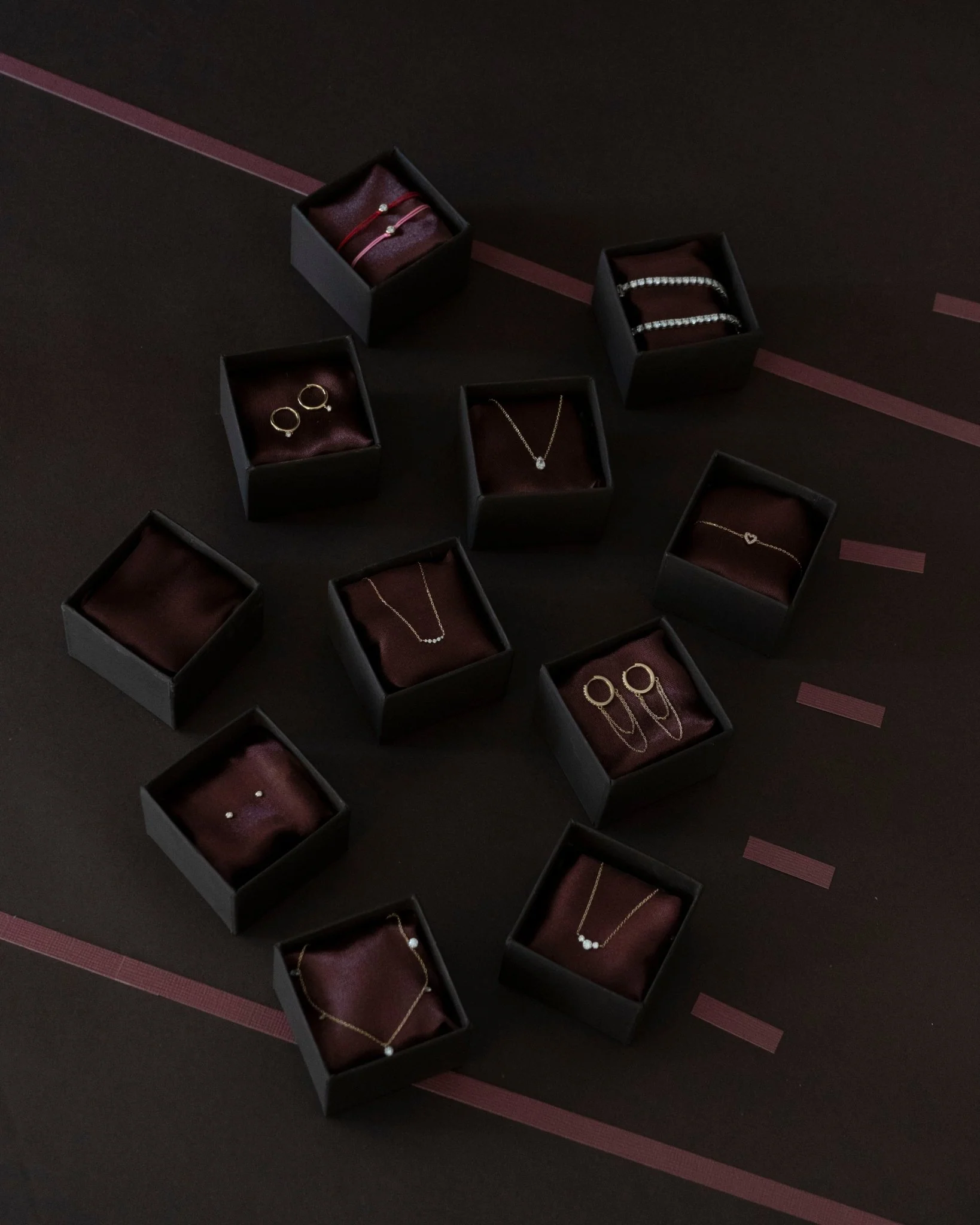 WEST VILLAGE BEZEL DIAMOND STUDS - Image 3