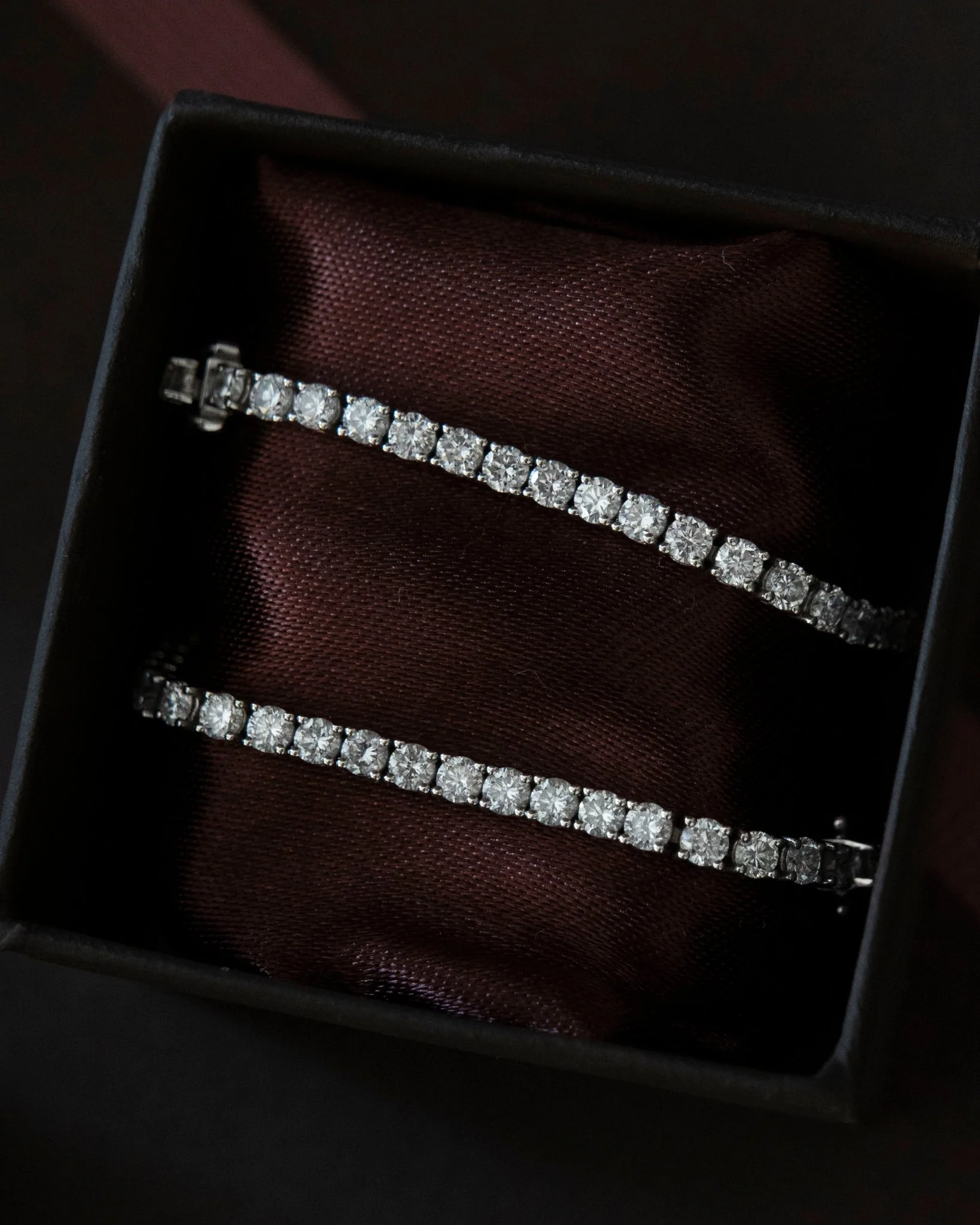 WIMBLEDON 4.5 CTW DIAMOND TENNIS BRACELET IN WHITE GOLD